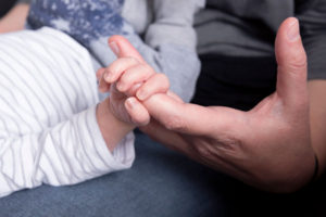 kleine vingertje baby