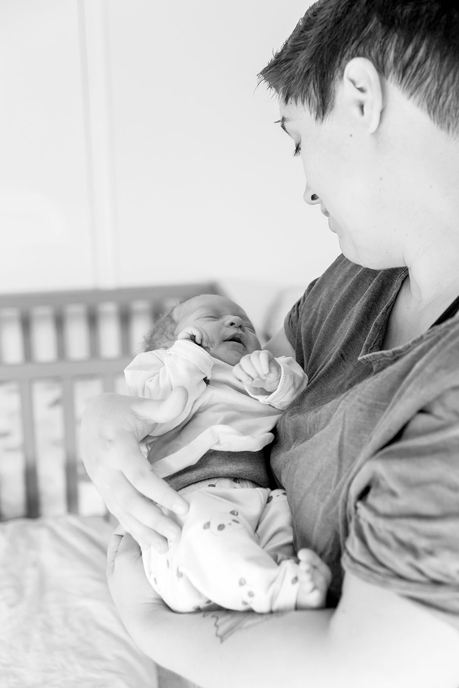 kraamfotograaf Pijnacker bij mama