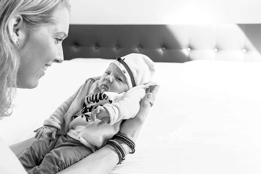 lifestyle newbornfotograaf pijnacker baby