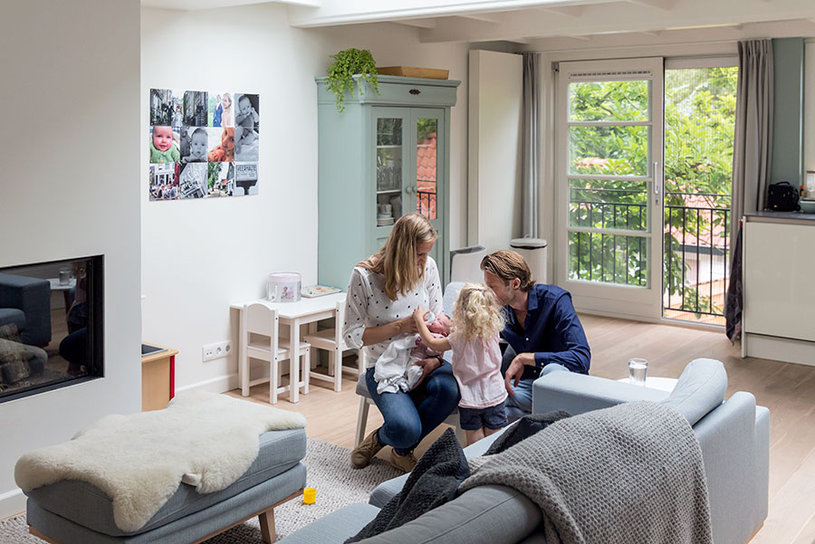 lifestyle newbornfotograaf amsterdam groepsfoto