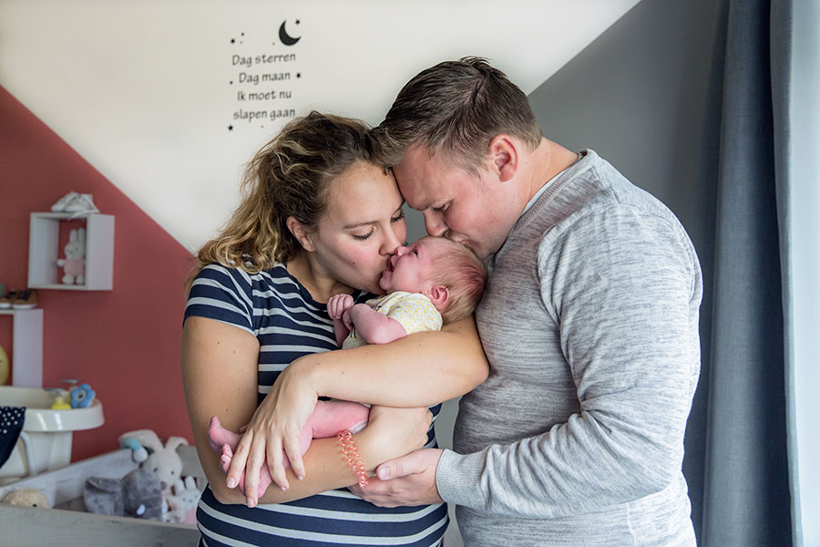 workshop lifestyle newbornfotograaf utrecht baby en ouders