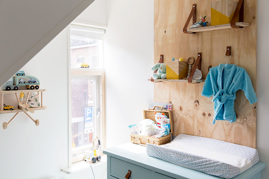 lifestyle newbornfotograaf bodegraven babykamer